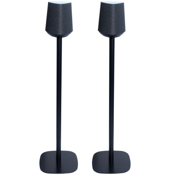 Produit Pied enceinte Loewe Klang MR1 noir couple