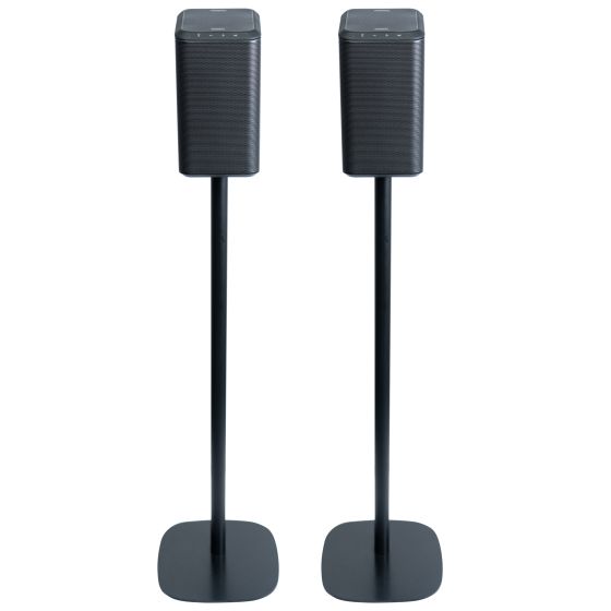 Lot de deux pieds d'enceinte Vebos avec Philips Fidelio TAFS1 noir couple