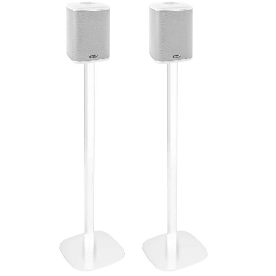 Produit Pied enceinte Riva Arena blanc couple