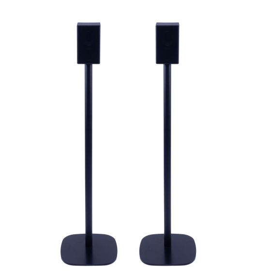 Lot de deux pieds d'enceinte Vebos avec LG SPQ8 S noir couple
