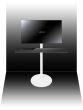 Produit Vebos Pied enceinte télévision Bose SoundTouch 300 soundbar vue supplémentaire